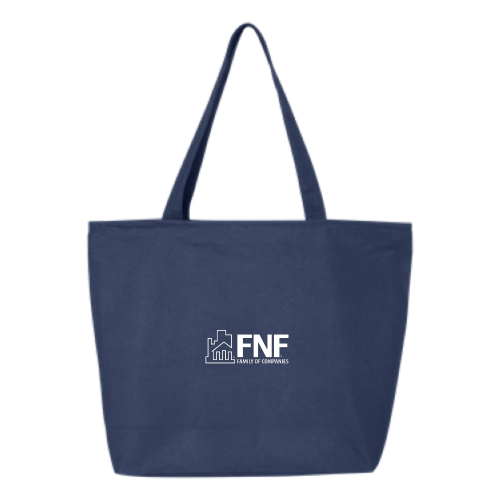 FNF 24.5L Canvas Zippered Tote Bag