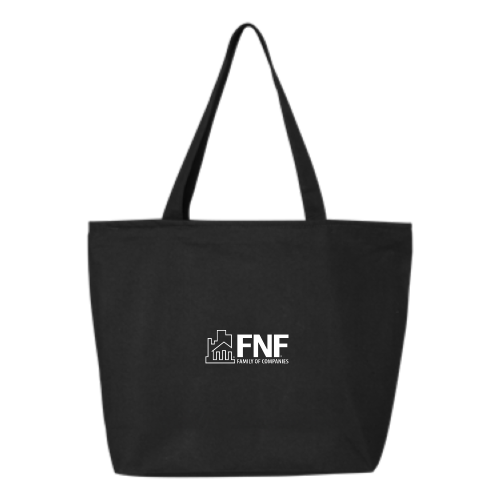 FNF 24.5L Canvas Zippered Tote Bag