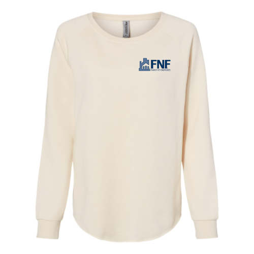 FNF Womens Pigment Dyed Crewneck Pullover