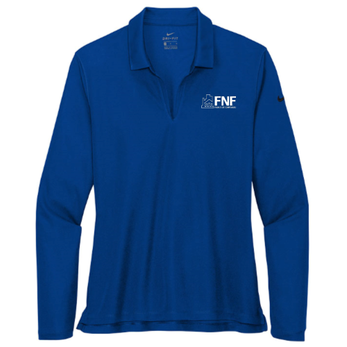 FNF Ladies Nike Long Sleeve Polo -