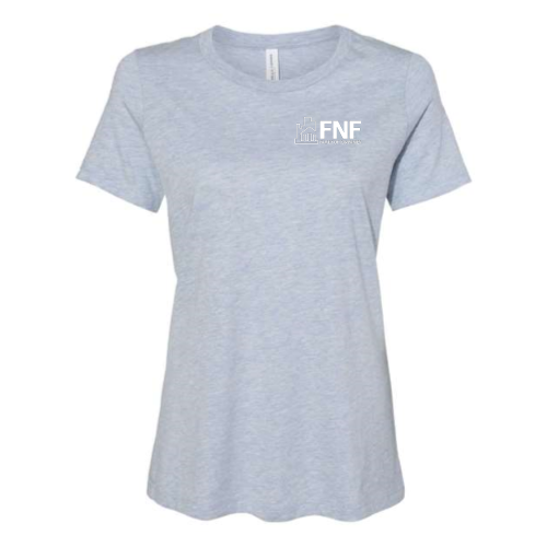 FNF Ladies Relaxed Fit Heather CVC T Shirt