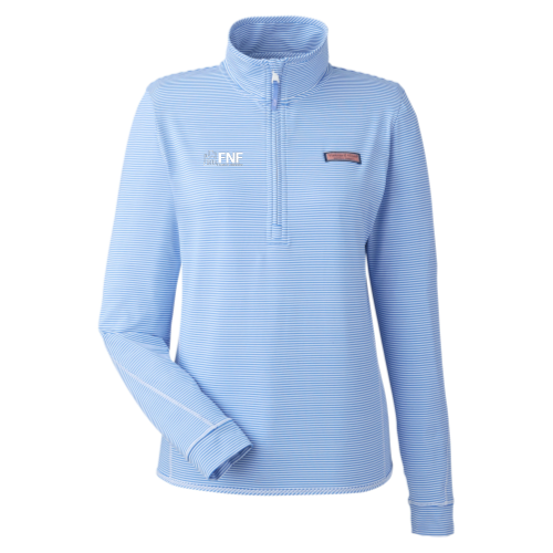 FNF Ladies Vineyard Vines Quarter Zip Pullover