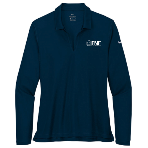 FNF Ladies Nike Long Sleeve Polo -