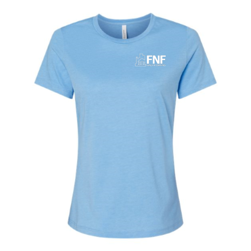 FNF Ladies Relaxed Fit Heather CVC T Shirt