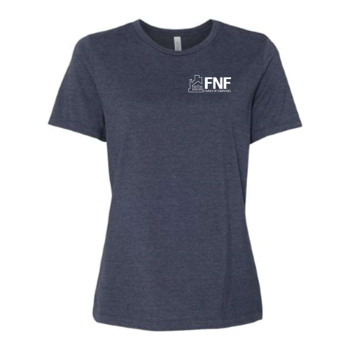 FNF Ladies Relaxed Fit Heather CVC T Shirt