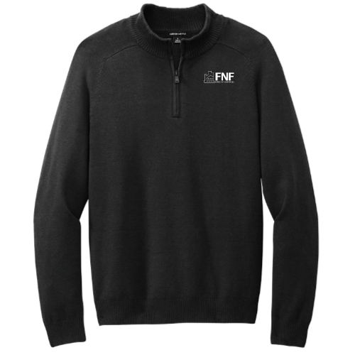 FNF Mens Quarter Zip Sweater